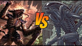 MULTIVERSO ALIENS VS TIRANIDOS¿QUIEN GANARIAAnalisis loquendo alien aliens warhammer40k [upl. by Ybrad416]