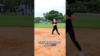 Infield drill for beginners softball baseball [upl. by Rebm916]