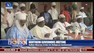 Northern Governors Meet In Kaduna To Tackle Security Issues [upl. by Aisad96]