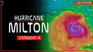 Part 6  Hurricane Milton Live Tracker [upl. by Gefell]