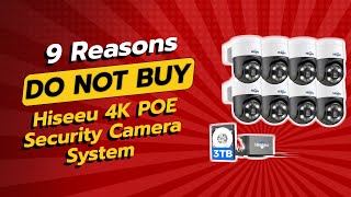 DONT BUY Hiseeu 4K POE Security Camera System Until You Watch This 🔒🚫 [upl. by Ocin426]