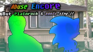 FNF  Abuse Encore  Plainrock124 amp Sonic Cover Remastered [upl. by Warram568]