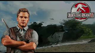 Jurassic World 2015 – Indominus Rex Camouflage Scene Hindi 610 l TopMovieClips Hindi [upl. by Romo]