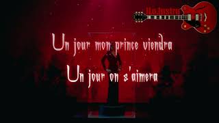 Un jour mon prince viendra  Élodie Frégé  Instrumental  Karaoke [upl. by Simmonds858]