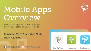 FamilySearch Mobile Apps [upl. by Parsons]