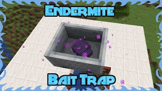 Minecraft Tutorials  Enderman Bait Trap  Endermite Minecart Bait 120119118 [upl. by Katee]