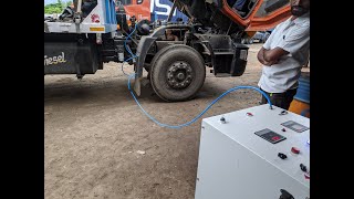 Engine decarbonisation carbon cleaning for Mahindra Maxxpower truck in Ashok Nagar Chennai [upl. by Araes]