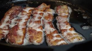 Frying Bacon in Real Time ASMR [upl. by Beatty293]