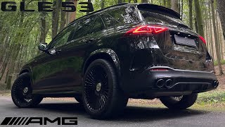 MercedesAMG GLE 53  Pure SOUND Performance Exhaust acceleration ⚠️ [upl. by Kcirrag]