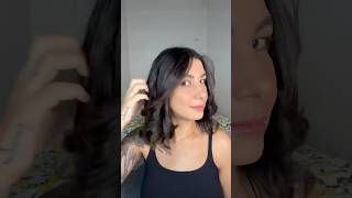 Locken mit Glätteisen 🥰 IG Isabelabiesenbruch shortvideo [upl. by Cherry]