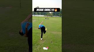 Swing Bowling  Outswing vs Inswing Masterclass by Abhishek Vats cricket fastbowling viral [upl. by Durning]