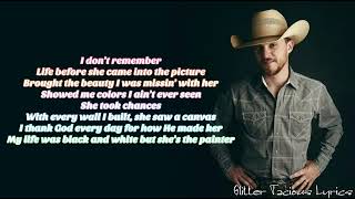 Cody Johnson The Painter lyrics\\ Glitter Tacious Lyrics [upl. by Ewart]