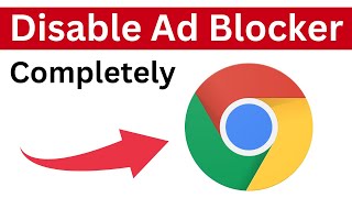 How to Disable Ad Blocker in Google Chrome on Laptop PC  Disable Ad Blocker Completely [upl. by Suh]