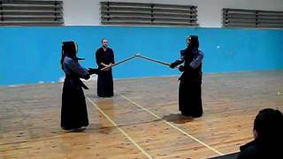 2nd kyu kendo exam [upl. by Idnem]