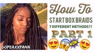 Knotless Box Braids  EVERYTHING YOU NEED TO KNOW  SLOW MOTION [upl. by Teddie]