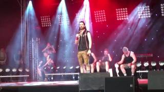 voXXclub  BoybandMedley  Sierra Madre  8 Licher Wiesnfest in Pohlheim 08052016 [upl. by Ardnait]