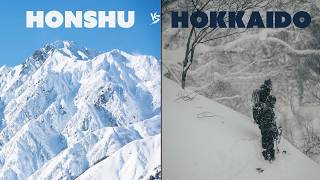 Honshu or Hokkaido Who has the better SKIING [upl. by Enicnarf]