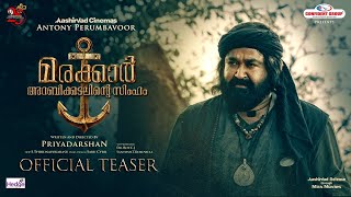 Marakkar Arabikadalinte Simham Official Teaser  Mohanlal  Priyadarshan  Antony Perumbavoor [upl. by Eneryt325]