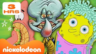 Plus de 3 heures des moments les plus drôles des nouveaux épisodes de Bob léponge  😂  Nickelodeon [upl. by Alten228]