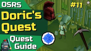 OSRS Dorics Quest  F2P Quest Guide OSRS Ironman Friendly [upl. by Yeniffit333]