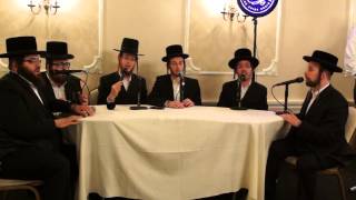 Shira Choir Singing New Rechnitz  Medley at Kumzits Live מקהלת שירה רכניץ קומזיץ [upl. by Grondin]