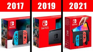 LA EVOLUCIÓN de la NINTENDO SWITCH 2017 al 2019 😲 ¿CUÁL ES LA TUYA [upl. by Giuditta]