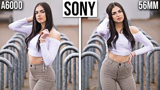 SONY a6000  Sigma 56mm F14  My INSANELY SHARP Prime Lens for Portrait Photography 2022 [upl. by Melonie]