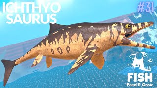 ichthyosaurus vs Megalodon feed and grow fish [upl. by Oriole414]