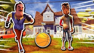 WILSON vs DEV BASKETBOL TOPU  HELLO NEIGHBOR [upl. by Feledy484]