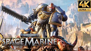 Warhammer 40000 Space Marine 2  All Operations Missions 4K 60FPS [upl. by Palila99]