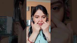 Nose hack 😳makeup vira makeuptutorial youtubeshorts shortvideo [upl. by Shaylah726]