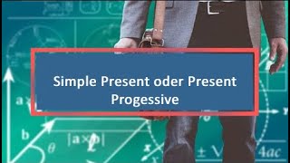 Simple Present oder Present Progessive [upl. by Aneeuq]