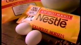 1987 Nestle Toll House Morsels Chocholate Chips TV Commercial [upl. by Redvers301]