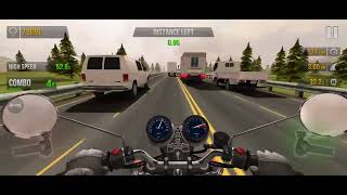 Traffic Rider Gameplay  high speed overtake [upl. by Anoed]