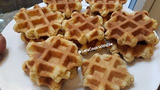 How to Make WAFFLES GALETTE CONGOLAISE [upl. by Ulund790]