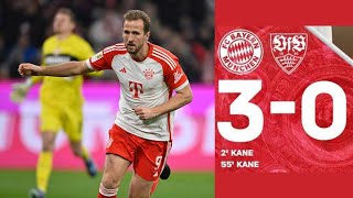 Bayern vs Stuttgart 30 Highlights 2023  Kane goals vs Stuttgart  Kim Min Jae goal vs Stuttgart [upl. by Eelsel]