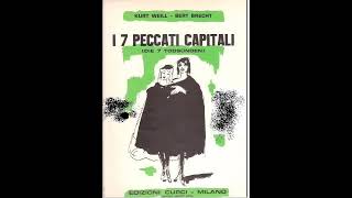 Weill quotI Sette peccati capitaliquot  Scaglia  Rai Roma 1968 [upl. by Holbrook394]