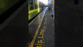 Dart at dalkey dart irishtrain trainspotting [upl. by Siladnerb]