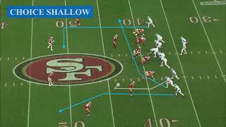 49ers poach quarters 1 vs DET NFCCG 2023 [upl. by Brenton857]