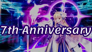 FGO NA 7th Anniversary Summon [upl. by Ettennaej]