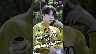 kim seokjin morning routine military service  BTS Hindi dubbing bts shorts viral trending [upl. by Hana]