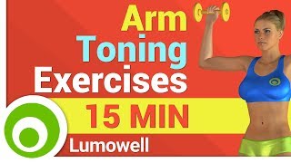 Arm Toning Exercises for Women [upl. by Idnerb691]