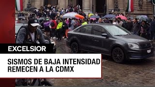 CDMX padece una jornada de sismos de baja magnitud este 26 de septiembre [upl. by Lefkowitz]