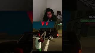 BRO DRIVING HIS CAR UPSIDE DOWN  TWITCH  LAFLAREHIGH shorts gta sanandreas twitch streamer [upl. by Irallih225]