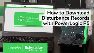 PowerLogic P5 How to Create and Download Disturbance Records  Schneider Electric [upl. by Agustin]