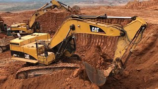 Wheel Loaders Heavy Transports Excavators And Construction Sites  Heavy Machinery Movie [upl. by Ajroj]