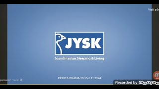 Jysk Poland Logo History UPDATE 5 [upl. by Ecydnak]