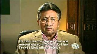 Gen Musharraf No proof bin Laden was in Pakistan [upl. by Birgitta276]