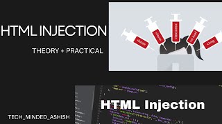 Html Injection  you can earn 200 to 300 bounty  Theory  practical  Ethicalhacking [upl. by Eelyab]