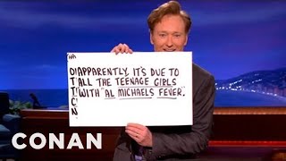 CONAN Monologue 073012  CONAN on TBS [upl. by Zarah]